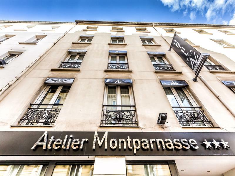 Atelier Montparnasse Hôtel Paris Exterior foto